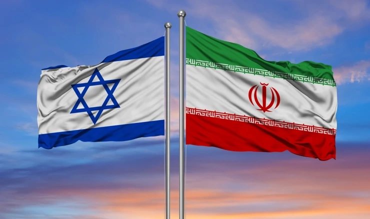 Zastava Izraela i Irana