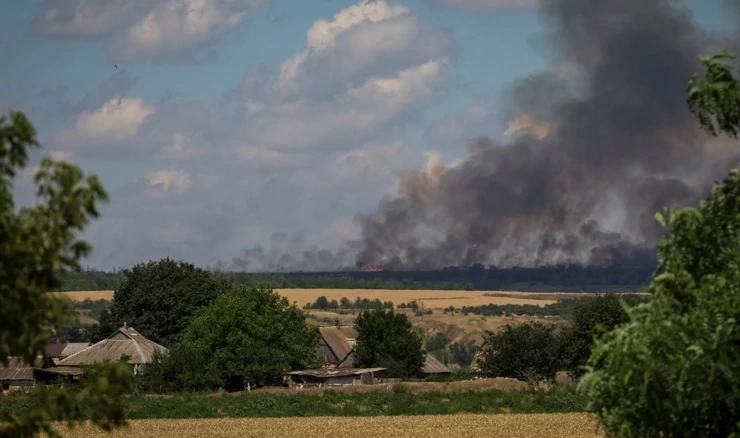 Ruski napad u Donbas regiji 
