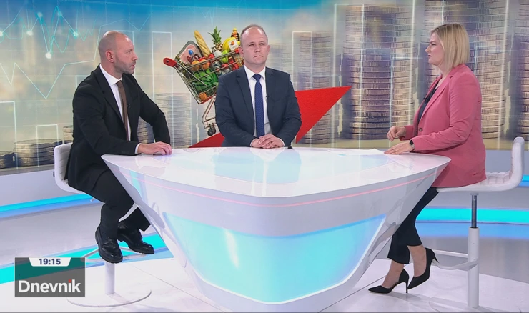 Damir Habijan i Mišel Jakšić u Dnevniku HTV-a 