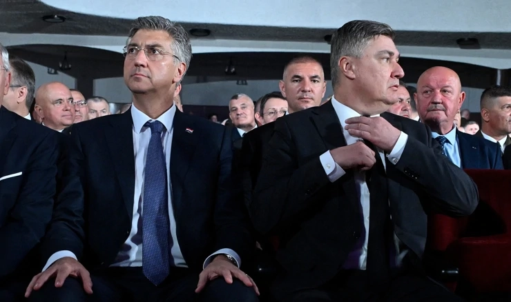 Andrej Plenković i Zoran Milanović