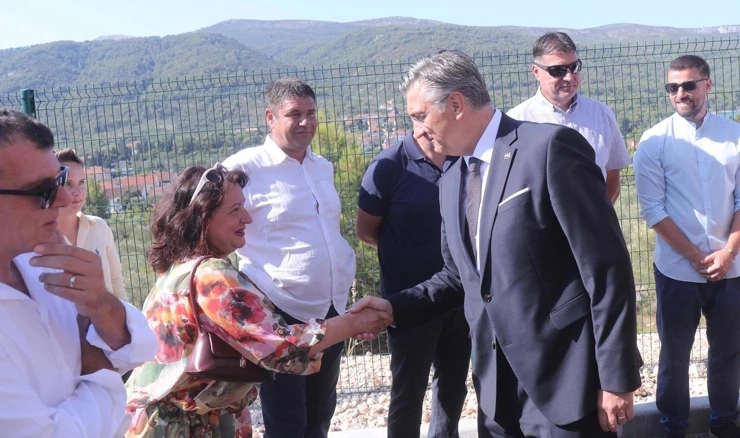  Plenković na predstavljanju i obilasku projekta 