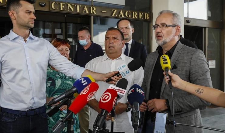 Ministar zdravstva Vili Beroš i njegov poljski kolega Adam Niedzielski