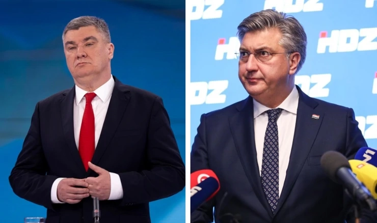 Zoran Milanović i Andrej Plenković