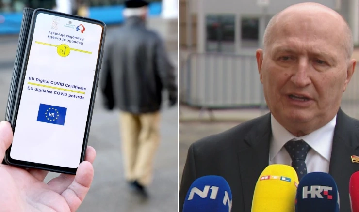 Predsjednik Ustavnog suda Miroslav Šeparović komentirao je odluku Ustavnog suda o COVID potvrdama