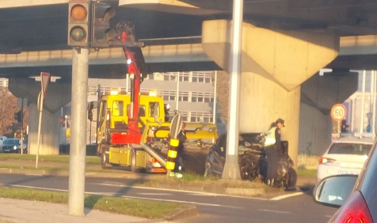 Prometna nesreća na križanju Slavonske avenije, Radničke ceste i Heinzelove ulice u Zagrebu