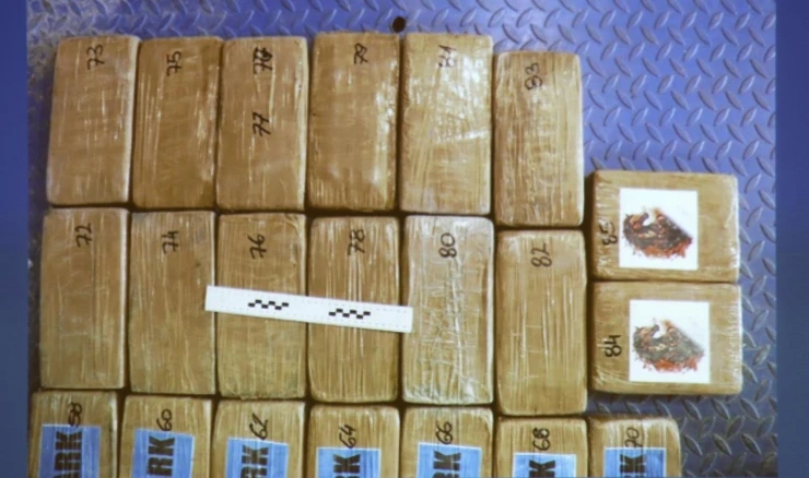 Zapljena kokaina u Rijeci 2025.