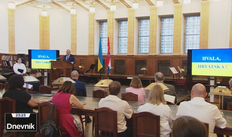 Veleposlanstvo Ukrajine organiziralo svečanu večer "Hvala, Hrvatska!”