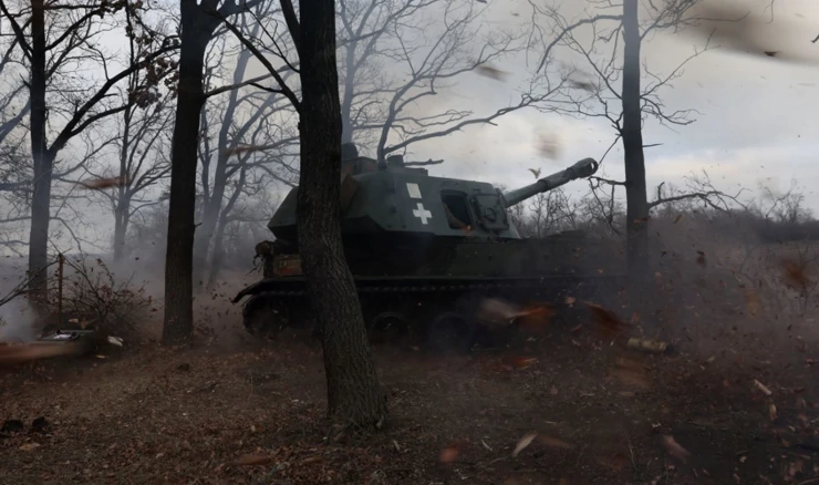 U blizini Bakhmuta u Ukrajini