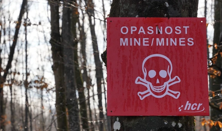 Opasnot mine/arhivska fotografija