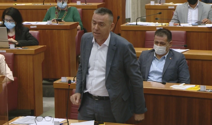 Zastupnik Stipo Mlinarić u Saboru