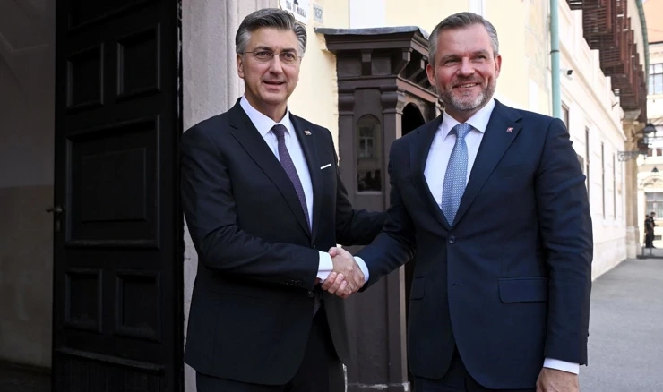Premijer Plenković i slovački predsjednik Pellegrini