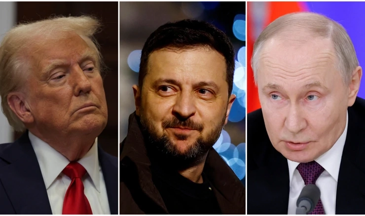 Trump Zelenski i Putin