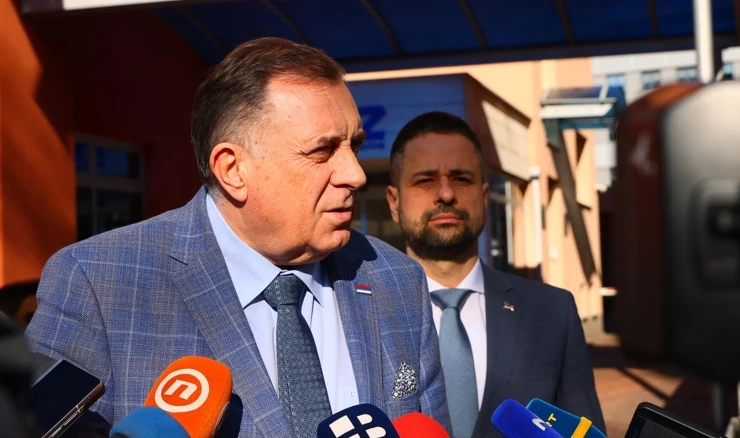 Milorad Dodik nakon sastanka s Draganom Čovićem