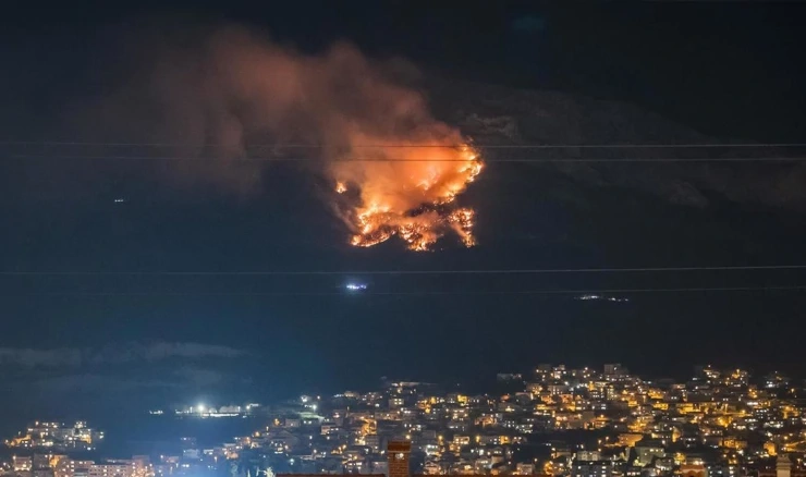 Šumski požar području Rupotine