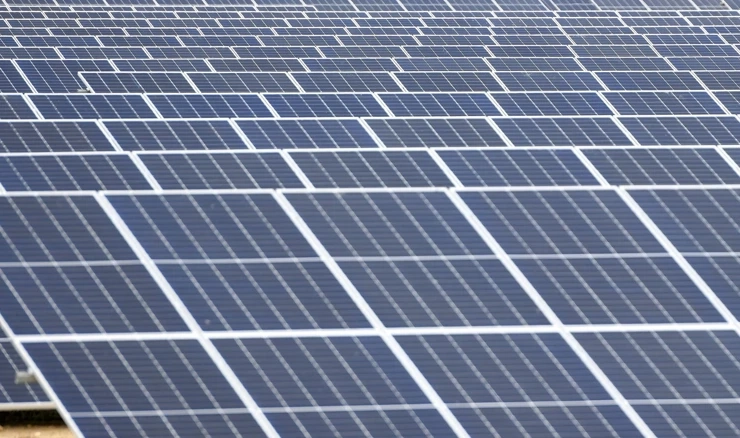 Ilustracija, solarna elektrana
