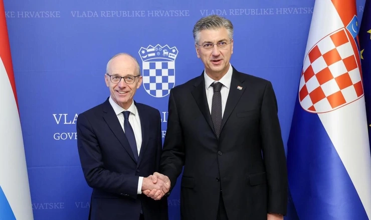 Andrej Plenković i Luc Frieden