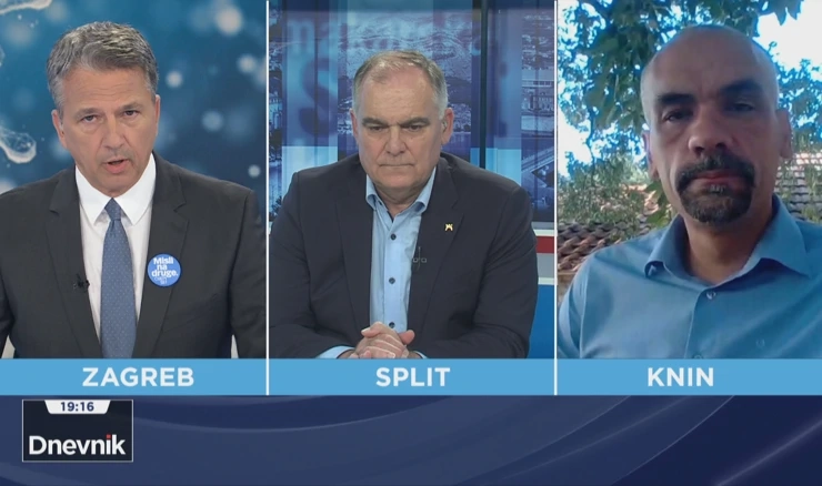 Župani Boban i Jelić u Dnevniku HTV-a