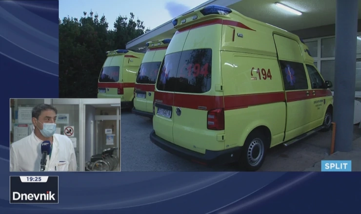 Voditelj dežurne kirurške službe KBC-a Split dr. Zoran Kulenović