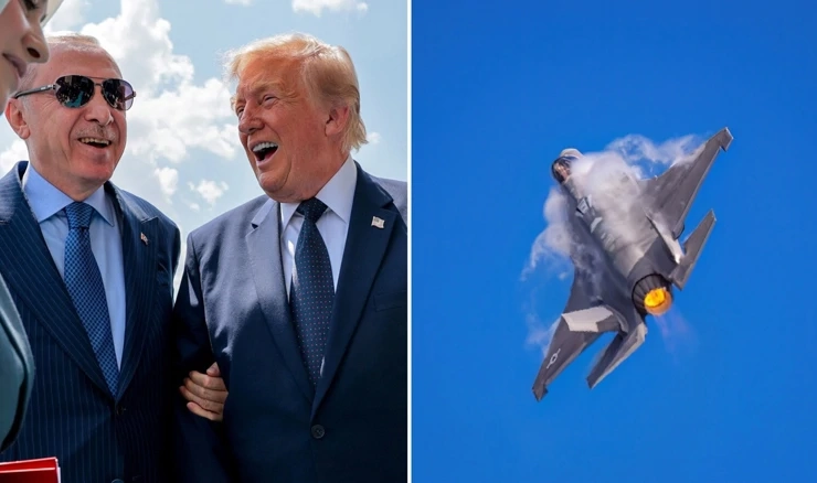 Donald Trump i Recep Tayyip Erdogan / F-35
