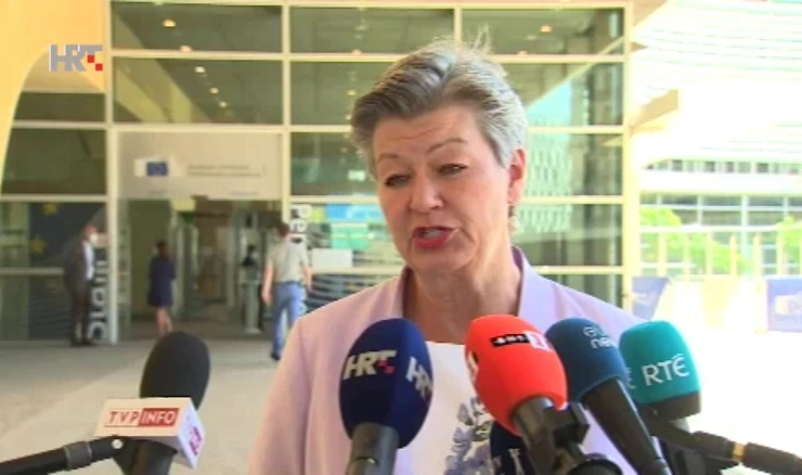 Europska povjerenica za unutarnju politiku Ylva Johansson