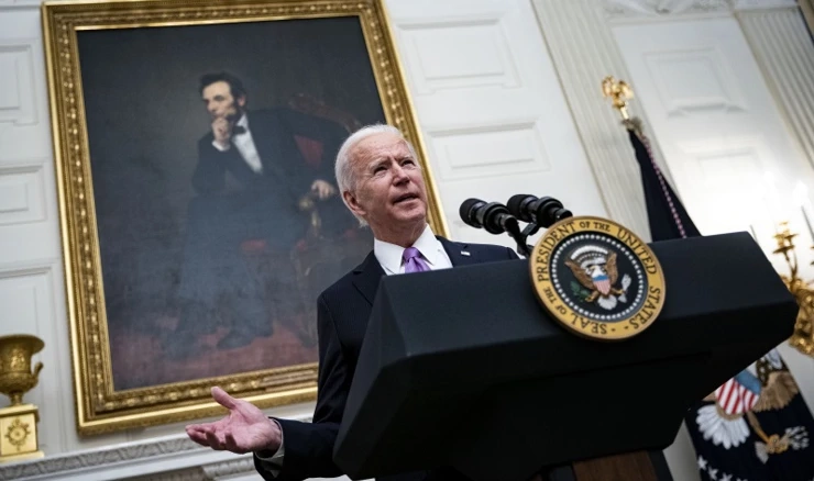 Joe Biden govori o kornavirusu u Bijeloj kući.