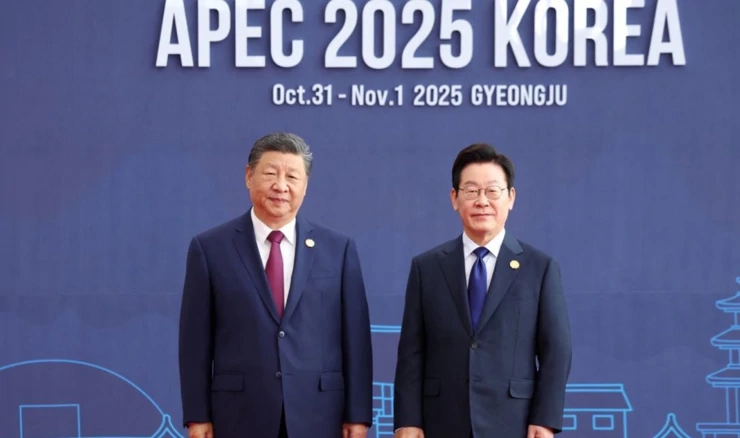 Xi Jinping i Lee Jae Myung