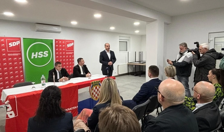Stjepan Gašparović kandidat koalicije SDP-HSS za vukovarsko-srijemskog župana