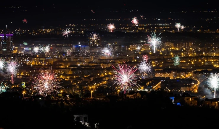 Vatromet iznad Zagreba