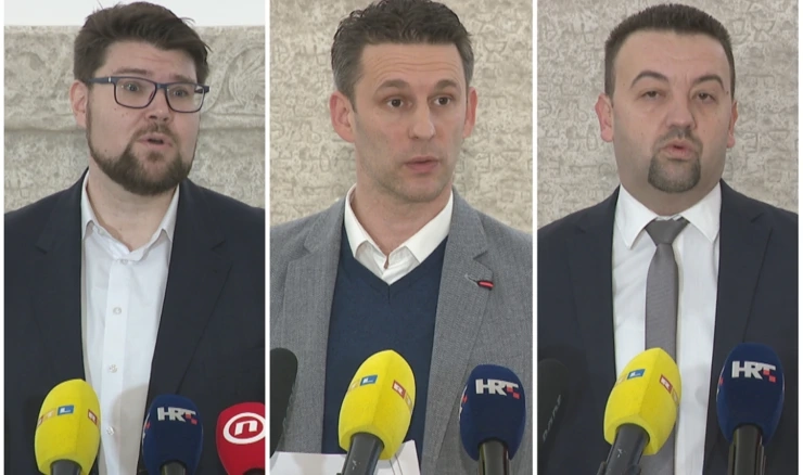 Peđa Grbin, Božo Petrov i Marijan Pavliček