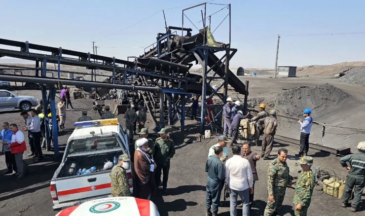 Spasioci kod rudnika ugljena nakon eksplozije plina