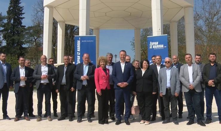 Bjelovar: HDZ predstavio kandidate za župana i za četiri grada i 15 općina