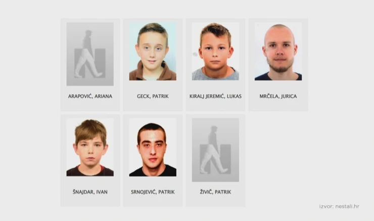Traži se petero nestalih maloljetnika