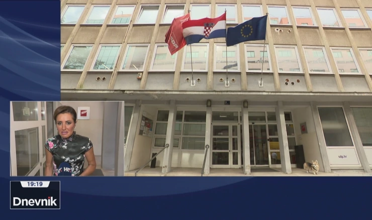 Javljanje iz središnjice SDP-a na Iblerovom trgu