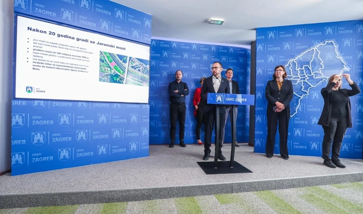 Zagreb će dobiti novi most preko rijeke Save