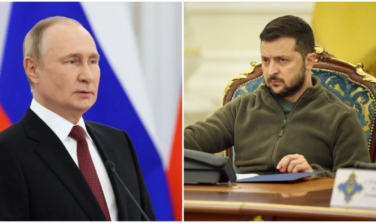 Vladimir Putin i Volodimir Zelenski