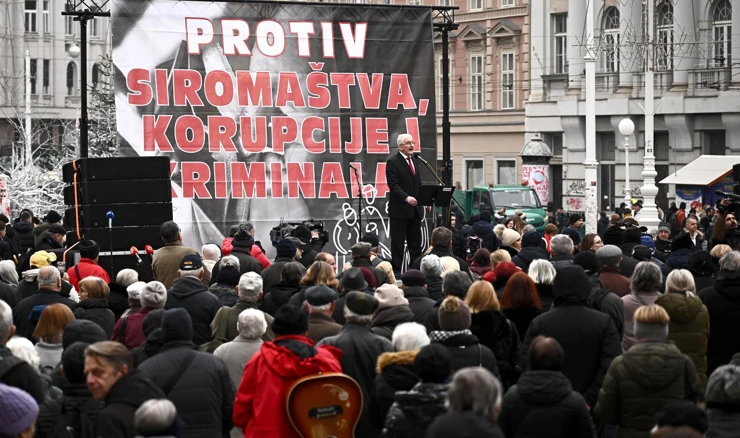 Prosvjed „Protiv siromaštva, korupcije, kriminala i pohlepe“ 