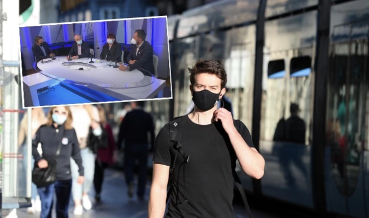Maske na otvorenom u Zagrebu bile su tema emisije Poligraf 