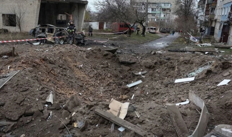 Posljedice ruskog napada na području Harkivske regije  