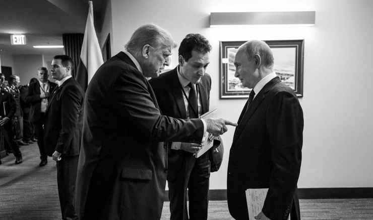 Donald Trump i Vladimir Putin na Aljasci