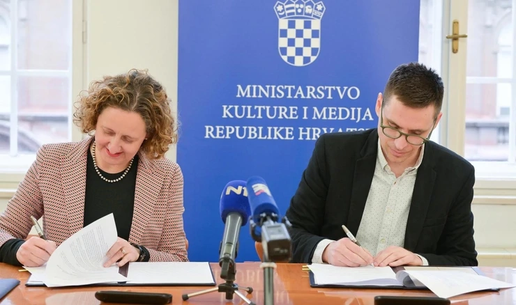 Ministarstvo kulture i DZNAP potpisali ugovor o naknadi za posudbu u knjižnicama