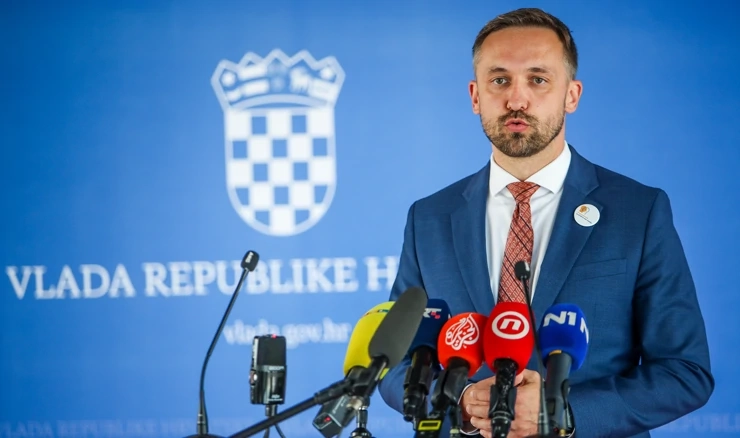 Ministar rada i mirovinskog sustava Marin Piletić 