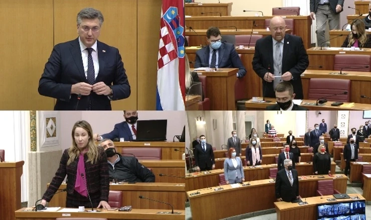 Aktualno prijepodne u Saboru