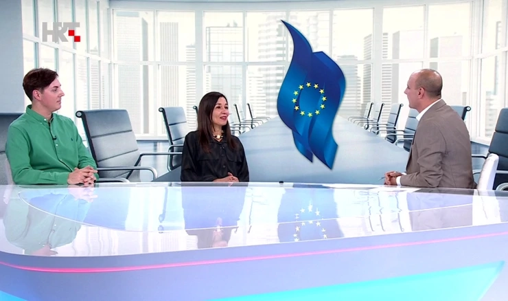 Gosti emisije Zelena Linija Mirjana Matešić i Dino Galinović