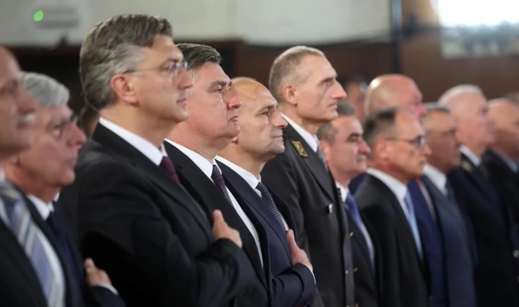 Andrej Plenković / Zoran Milanović / Ivan Anušić