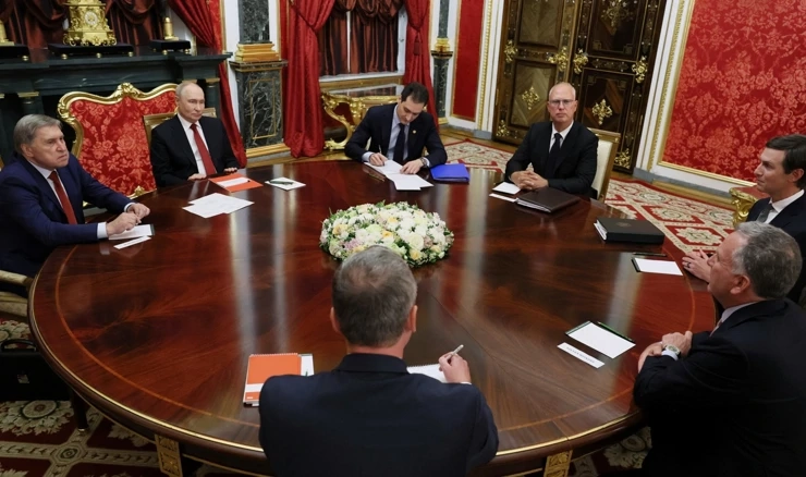 Američki izaslanici s Vladimirom Putinom