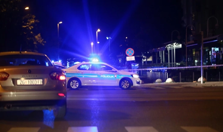 Policija osigurava mjesto tučnjave 