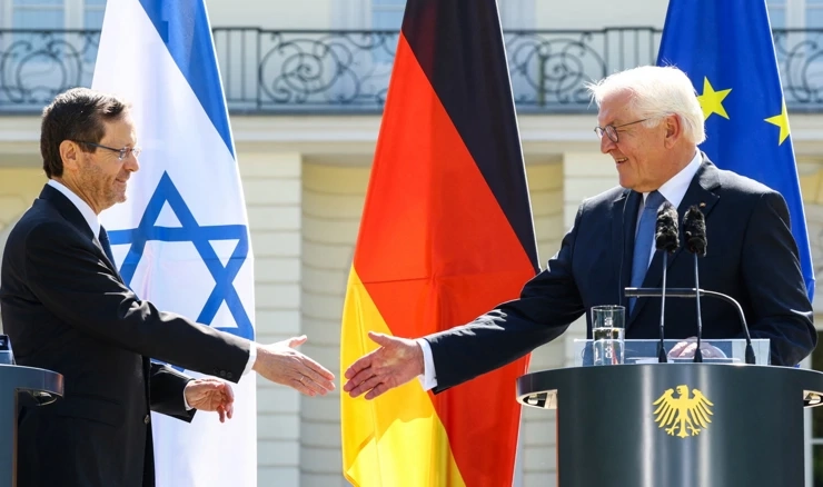 Isaac Herzog i Frank-Walter Steinmeier