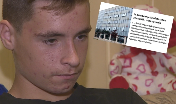 Danijel Marjanović, neupisani dječak