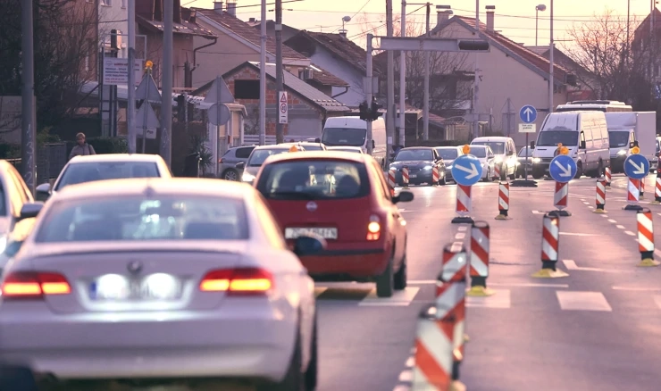 Zagreb: Velike gužve na istočnom ulazu u grad