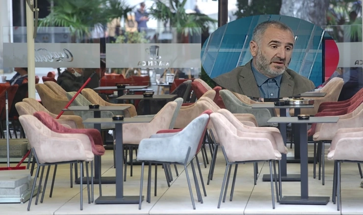 Prazne terase kafića